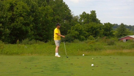 Dad Golfing